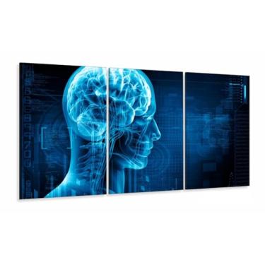 Imagem de Painel Em Tecido Consultório Médico Neurologia Decorativo