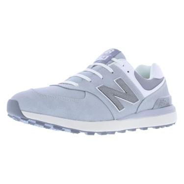 Imagem de New Balance Tênis de golfe feminino 574 Greens V2, Cinza/branco, 39