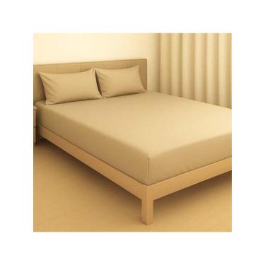 Imagem de Jogo de lençol com elástico e fronha Casal ,Queen, king ,solteiro 100%