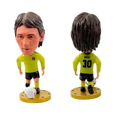 Imagem de Ornamento de figura estrela Messi C Ronaldo, boneca De Bruyne van Dijk