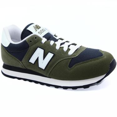 Imagem de Tênis New Balance 500 V2 Masculino - Verde Escuro - 44-Masculino