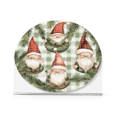 Imagem de xigua Gnomos de Natal fofos porta-guardanapos para mesas – porta-guardanapos para cozinha, porta-guardanapos de mesa, porta-guardanapos de coquetel, porta-guardanapos de papel194