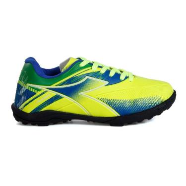 Imagem de Chuteira Infantil Diadora Modiale II Society Amarelo Neon-Unissex
