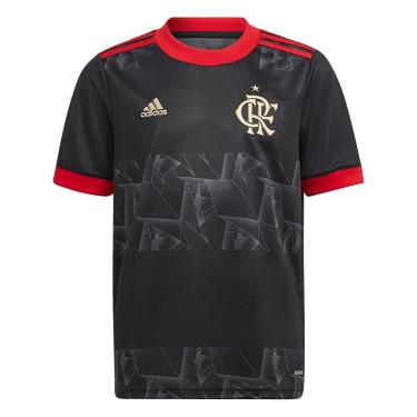Imagem de Camisa Flamengo Juvenil III 21/22 s/n° Torcedor Adidas-Unissex
