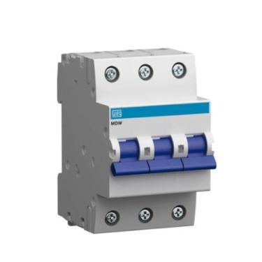 Imagem de Minidisjuntor Tripolar 40a Mdw-c40-3 Curva C Weg