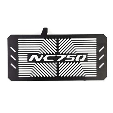 Imagem de Protetor de Radiador Preto, Protetor de Radiador de Motocicleta Preto Grade Capa para Série Nc750