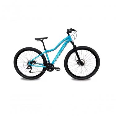 Imagem de Bicicleta Aro 29 Absolute Hera Feminina Alumínio 21v Freio A Disco Garfo Suspensão Mtb Azul Tam: 17