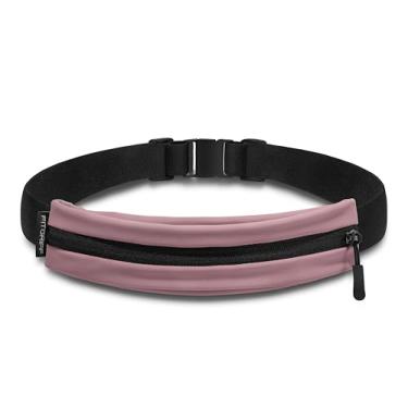 Imagem de Fitgriff Cinto de corrida V2 para homens e mulheres - Bolsa de corrida segura para telefone, chaves e itens essenciais - para todos os telefones celulares (Dusty Rose)