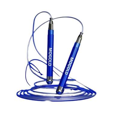 Imagem de Corda De Pular Ajustável Em Liga De Alumínio Com Rolamento Duplo Para 