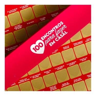 Imagem de Pôster Raspadinha 100 Encontros para Casal Prático e Funcional para o Dia a Dia