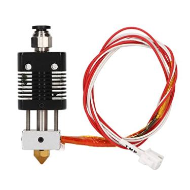 Imagem de Hyuduo Extrusora de Impressora 3D Hotend, Acessórios de Impressora Extrusora de Hotend Bico de Latão de 0,4 Mm de Bloco de Alumínio Quente, Acessórios de para Anet ET4, para Anet ET4