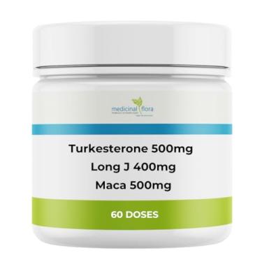 Imagem de Maca Peruana 500mg + Turkesterone 500mg + Long J - 60 Doses