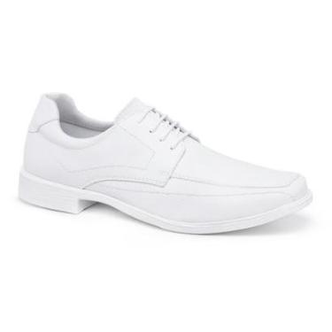 Imagem de Sapato Social Masculino Branco Área da saude Médico Dentista-Masculino