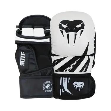 Imagem de Luvas de fitness de boxe com proteção de impressão de tiras autocolant