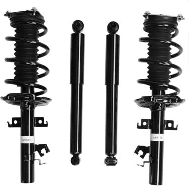 Imagem de Conjunto de amortecedores dianteiros rápidos e amortecedores traseiros 173074 173075 37328 Substituição para Nissan Rogue Sport 2014-2020 (conjunto de 4)