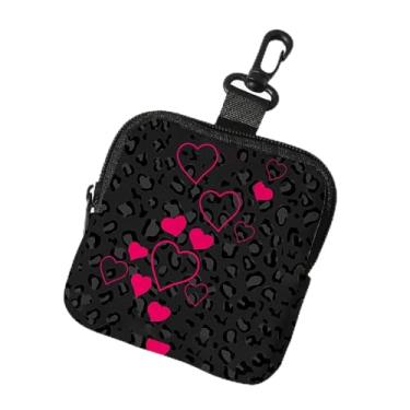 Imagem de Porta-chaves mini porta-moedas, porta-cartões, organizador de cabos de dados, bolsa com zíper, LCS multicolorido 27180