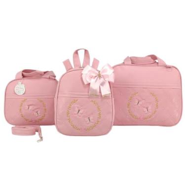 Imagem de Bolsa maternidade 3 peças borboleta - LET BABY BOLSAS DE MATENIDADE, R