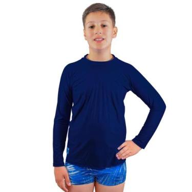 Imagem de Camisa Térmica Infantil Segunda Pele manga longa Proteção Uv - Hype Mo
