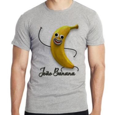 Imagem de Camiseta João Banana Blusa criança infantil juvenil adulto camisa tama