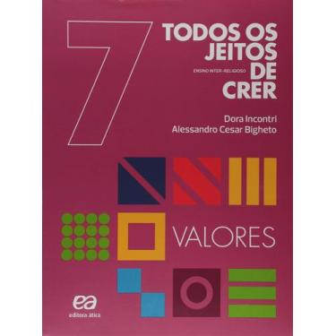 Imagem de Livro - Todos os jeitos de crer - valores - 7º Ano