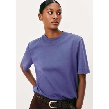 Imagem de Camiseta Básica Feminina Manga Curta Mid-Feminino