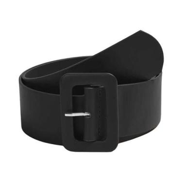 Imagem de Cinto Feminino Largo De Couro PU, Moda Simples E Luxuosa, Preto E Rosa