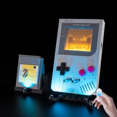Imagem de BrickSoul Light Up Kit for Lego 72046 Building Sets, Upgrade Wired Dimmable Lighting Accessories for Gameboy Set, Upgrade Cable-Hiding Tech, Not Included 72046 Model