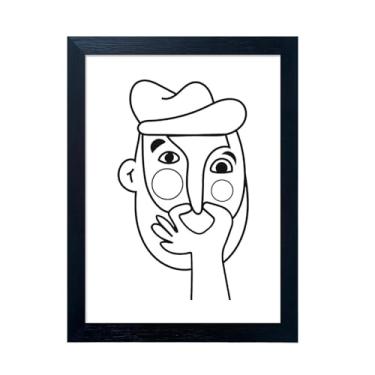 Imagem de Arte engraçada de banheiro | Pôster moderno de mau cheiro de 30,5 x 40,6 cm | Sinais de banheiro para decoração de parede | para casa apartamento hotel fazenda restaurante chuveiro banheiro corredor