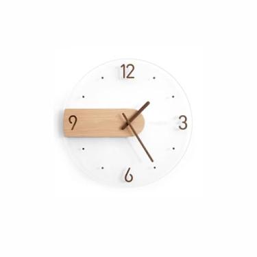 Imagem de Relógio de parede simples relógio de parede acrílico casa sala de estar relógio de parede relógio decorativo relógio relógio