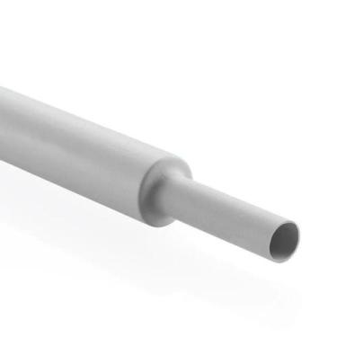 Imagem de Espaguete Termo Retrátil 10mm Contração 2:1 Rolo Com 100 Metros - Cinz