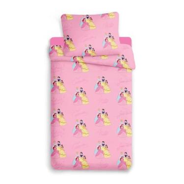 Imagem de Jogo de Cama Solteiro 300 Fios Princesas Disney 2 peças Jolitex