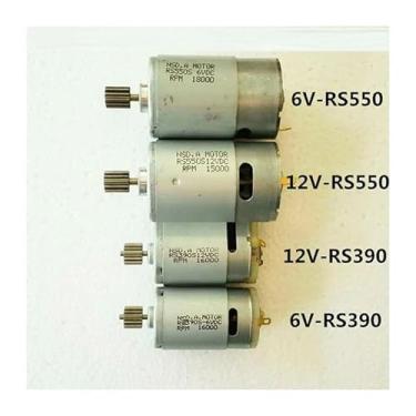 Imagem de RS 380 390 550 carro brinquedo carro motocicleta 6V 12V motor de partida eletrônico (380 6V 13000RPM 12T)