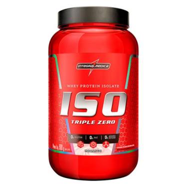 Imagem de Whey Protein Integralmedica Iso Triple Zero 900g Pote, Morango