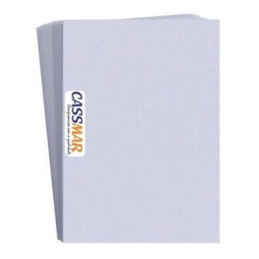 Imagem de Capa Para Encadernação Super Cristal Couro A4 Pp 0,30 100un - Cassmar