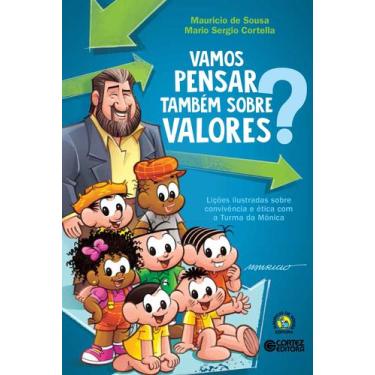 Imagem de Livro - Vamos pensar também sobre valores?