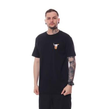 Imagem de Camiseta Bali Company Cigarrinho e Bera, Preto, m