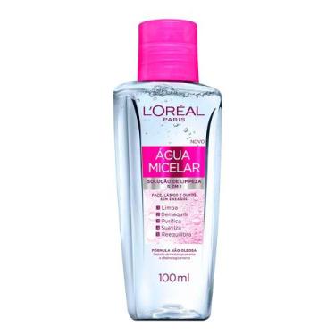 Imagem de Água Micelar L'Oréal Paris Solução de Limpeza 5 em 1, 100ml
