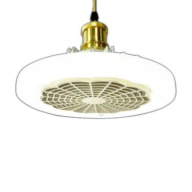 Imagem de Luminária Led Com Ventilador Teto Controle Remoto Incluso