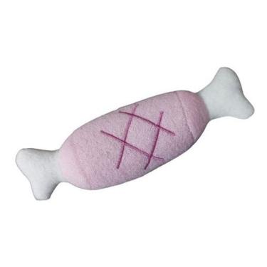 Imagem de Brinquedo Pelúcia: Osso, Frango, Apito Cachorro, Pet, Cães.