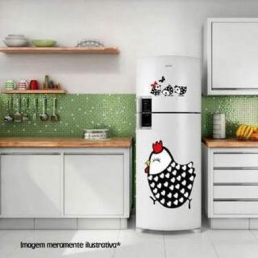 Imagem de Adesivo De Geladeira Galinha E Pintinhos - Lojinha Da Luc Adesivos