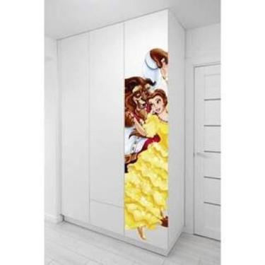 Imagem de Adesivo De Armário Bela E A Fera Mod22 - Lojinha Da Luc Adesivos