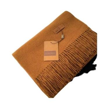 Imagem de Cachecol Feminino Grosso E Quente De Caxemira 2024, Xale Pashmina De C