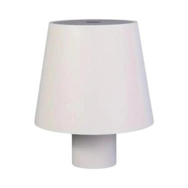 Imagem de Luminária De Mesa LED Portátil Sem Fio Recarregável Com 3 Cores E Dime