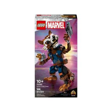 Imagem de LEGO Super Heroes Marvel Rocket e Groot Bebê