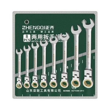 Imagem de Conjunto De Chaves Combinadas De Catraca Ativa De Dupla Utilização Par