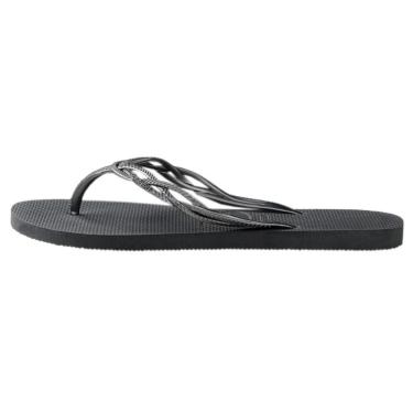 Imagem de Chinelo Havaianas Flash Sweet Com Tiras Trancadas - 7006901-Feminino