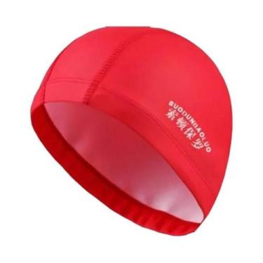 Imagem de Touca De Natação De Silicone Impermeável Para Crianças E Adultos, Prot