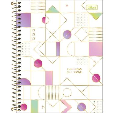 Imagem de Caderno Espiral Capa Dura Colegial Midtown 1 Matéria 80 Folhas Tilibra Estampa 1