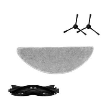 Imagem de Kit reposição para Robô Aspirador KABUM! smart 900 - 1 Escova Rotativa + 1 Pano de Limpeza- KSHPR244-Unissex