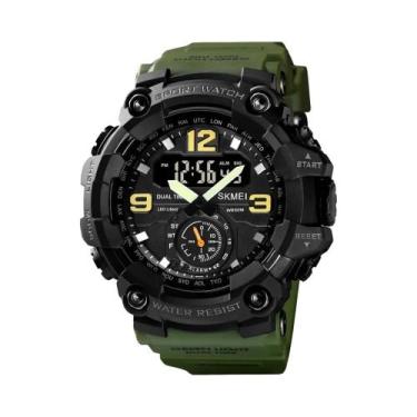 Imagem de Relógio Digital Militar À Prova d'Água Camuflado Para Homens SKMEI 163